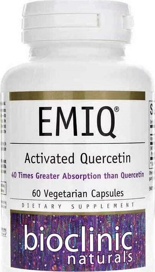 Bioclinic Naturals - EMIQ Activated Quercetin, 60 vcaps