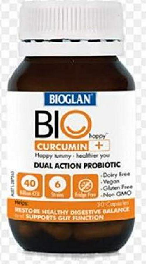 Bioglan BG Bio Happy Curcumin+Prob 30s, 0.12 Kilograms