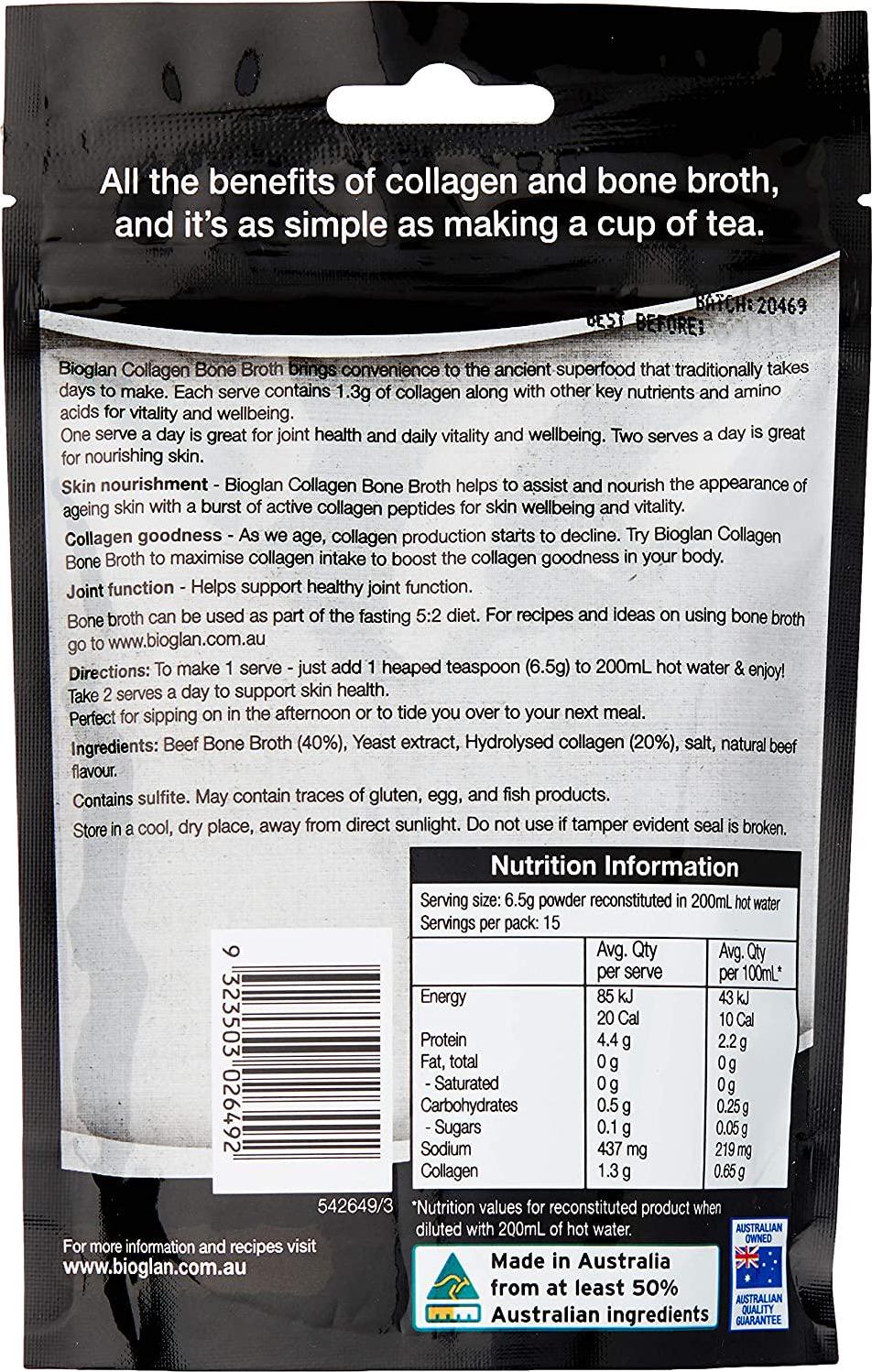 Bioglan BG Bone Broth, 0.15 Kilograms