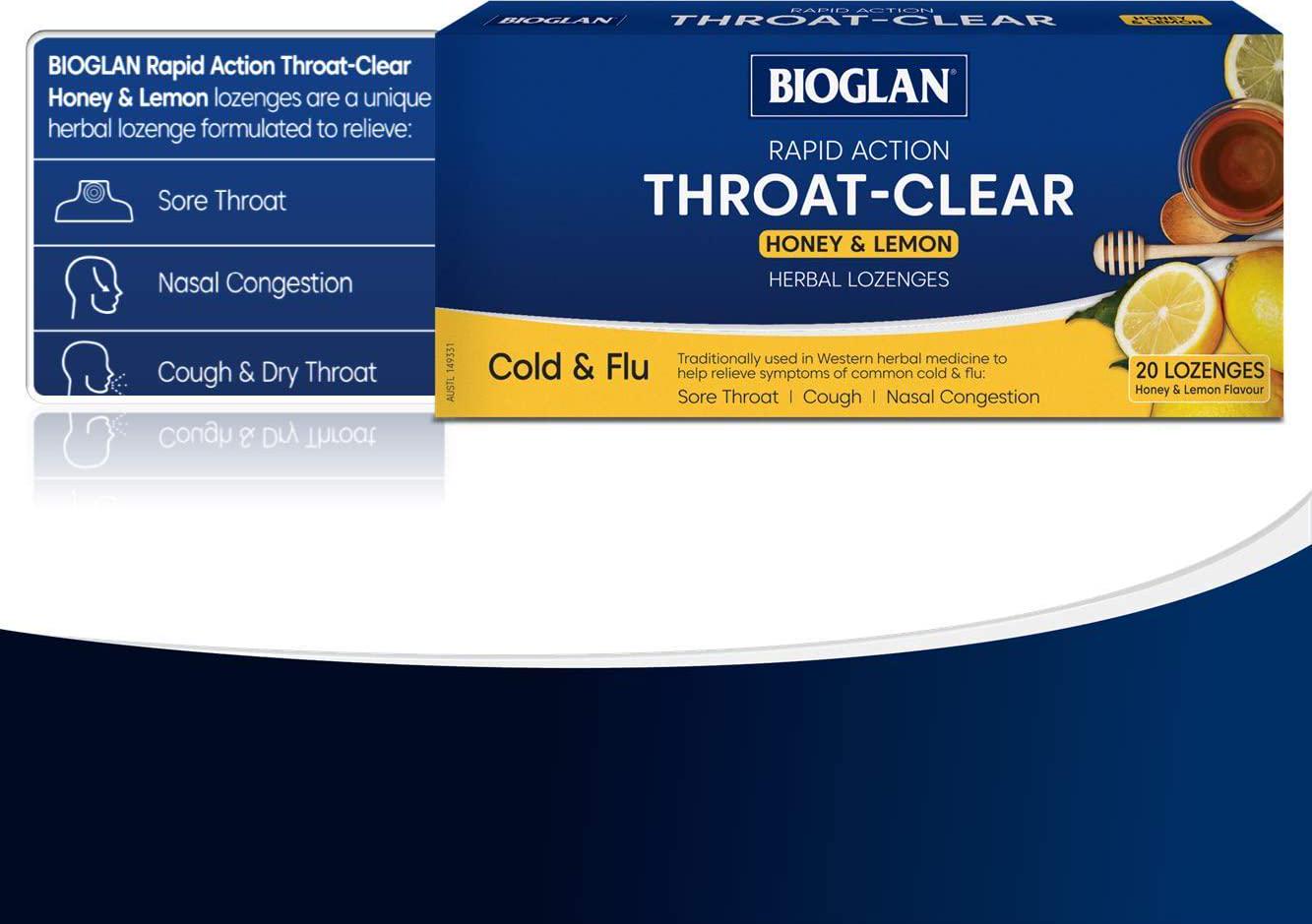 Bioglan BG Honey and Lemon T/C CDU, 0.75 Kilograms