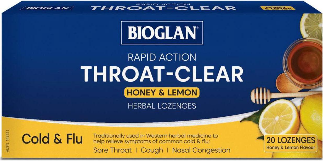 Bioglan BG Honey and Lemon T/C CDU, 0.75 Kilograms