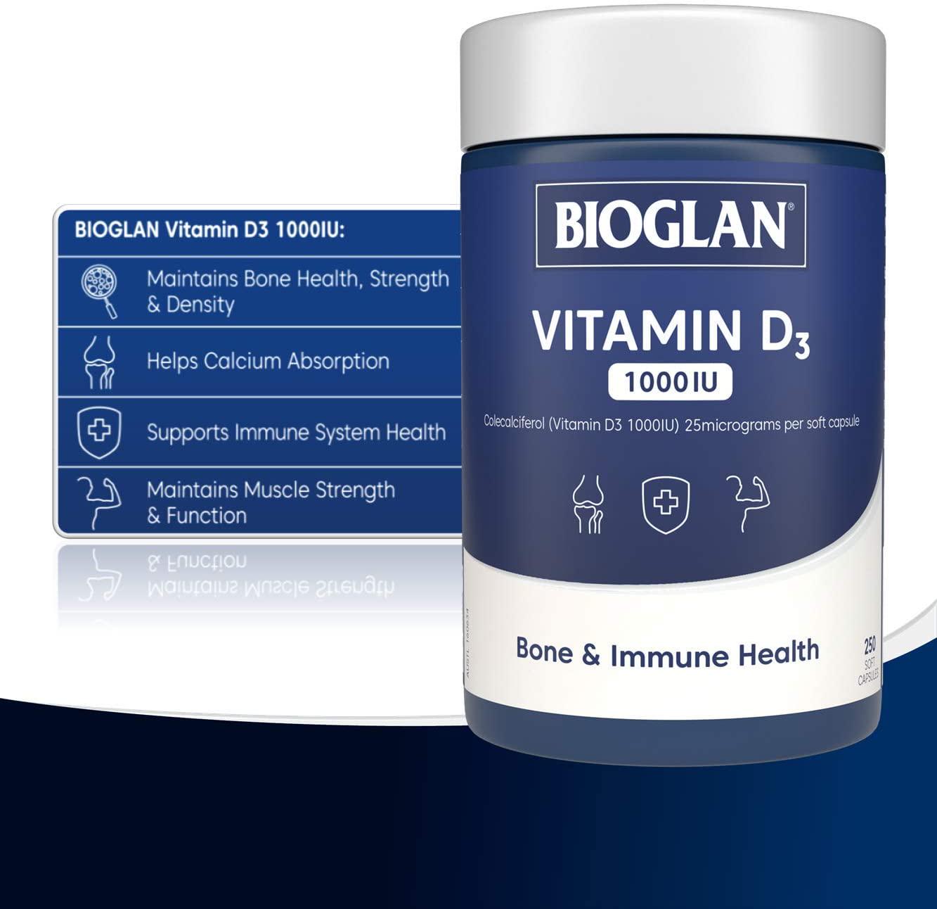 Bioglan BG Vitamin D3 250s, 0.15 Kilograms