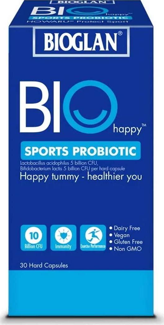 Bioglan Biohappy Sport Probiotic Capsules, 30 count