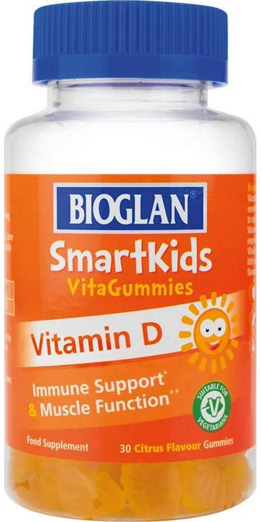 Bioglan SmartKids Vitamin D | Immune Support | 30 Gummies