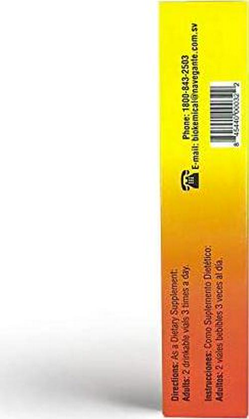 Biokemical Ultraestres Vitaminado Anti-Stress Dietary Supplement Vials with Vitamins B6, B1 and B12 Iron and Glutamic Acid Supplements Premium Cognitive Support 10 Vials Pack