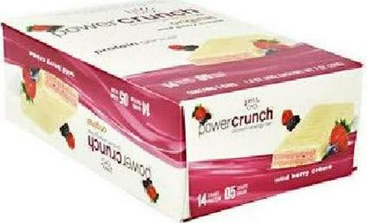 Bionutritional Research Group Power Crunch, Wild Berry, 5 Count