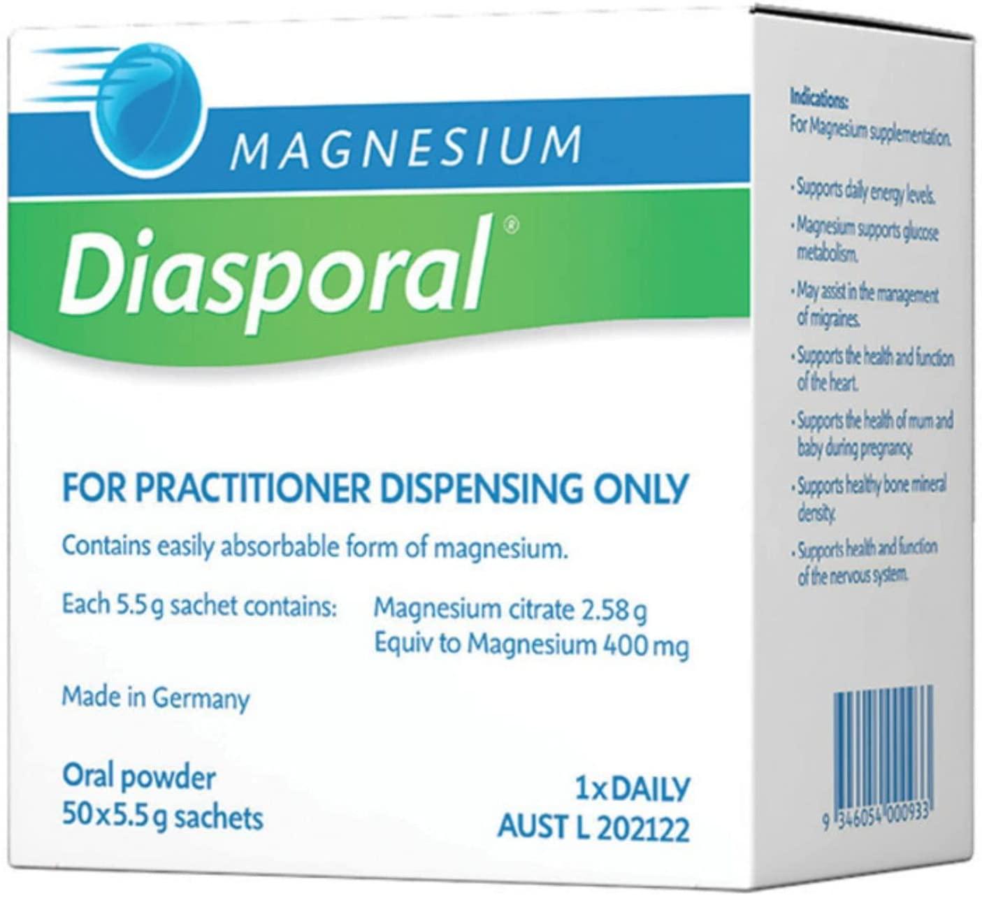 Biopractica Magnesium Diasporal Oral Powder 5.5 g x 50 Sachets
