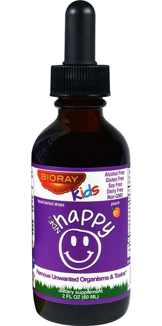 Bioray Kids NDF - Happy - Drops - Peach - 2 oz