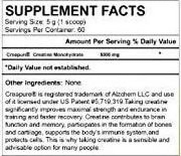 Biotech Nutritions Creatine 60 Dietary Supplement, 300 Gram