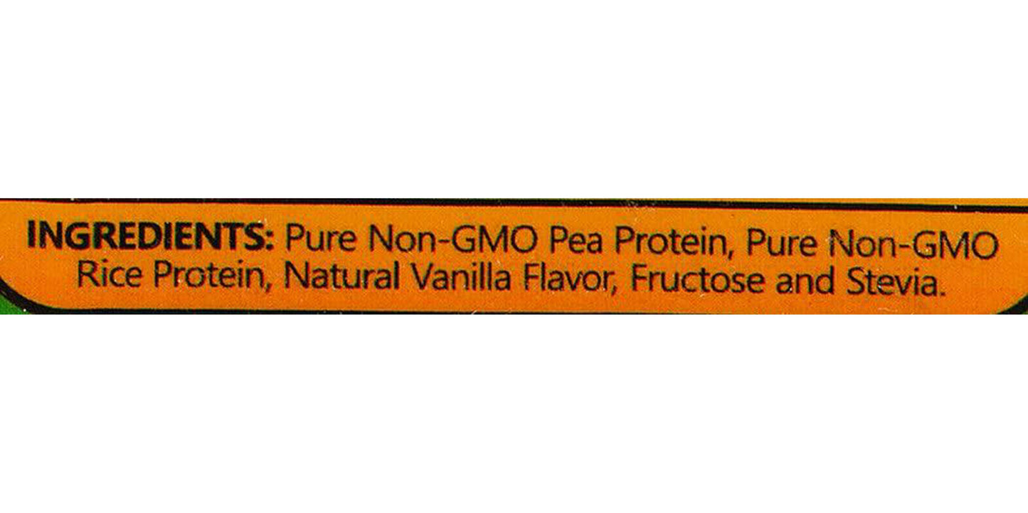 Biotech Nutritions Pure Non-GMO Pea Rice Protein, Chocolate, 16 Ounce