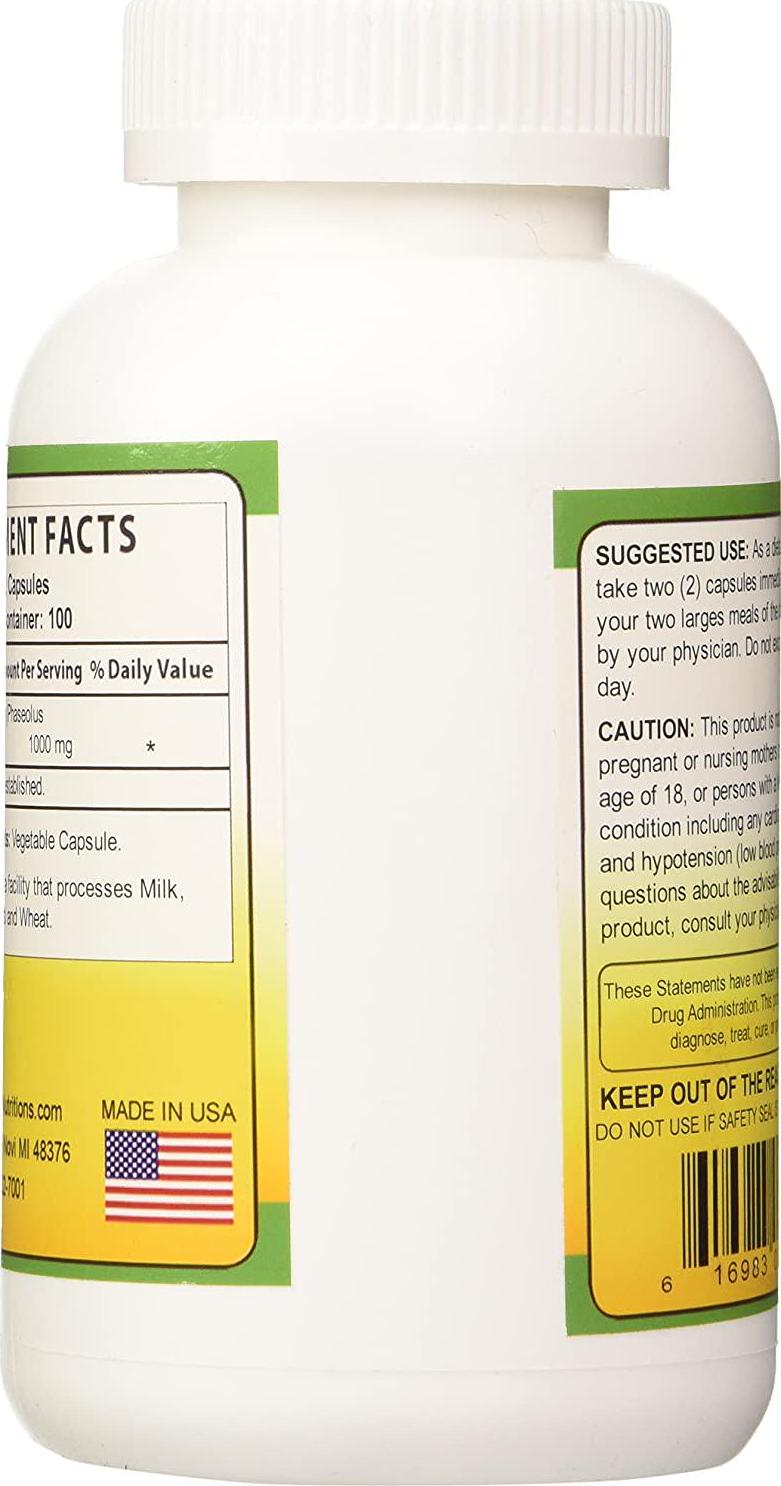 Biotech Nutritions White Kidney Bean Extract, 200 Count