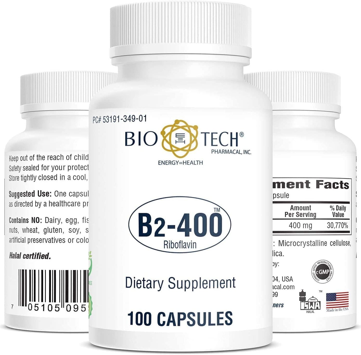 Biotech Pharmacal - B2-400 Riboflavin - 100 Count (Ffp)