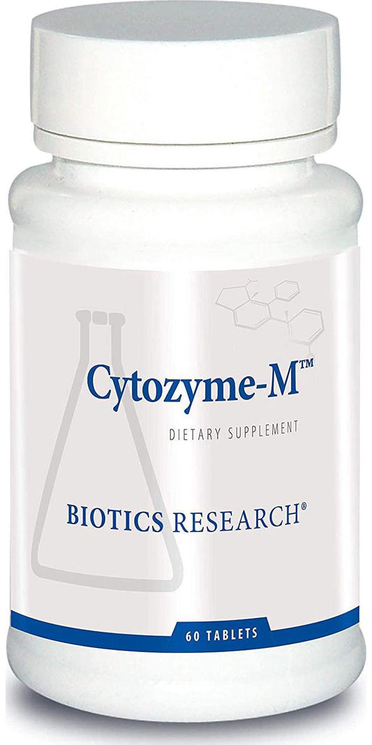 Biotics Research Cytozyme-MTM - Male Glandular Combination Formula, Male Hormone Support, Healthy Endocrine Function, SOD, Catalase, Potent Antioxidant Activity. 60 Tablets.