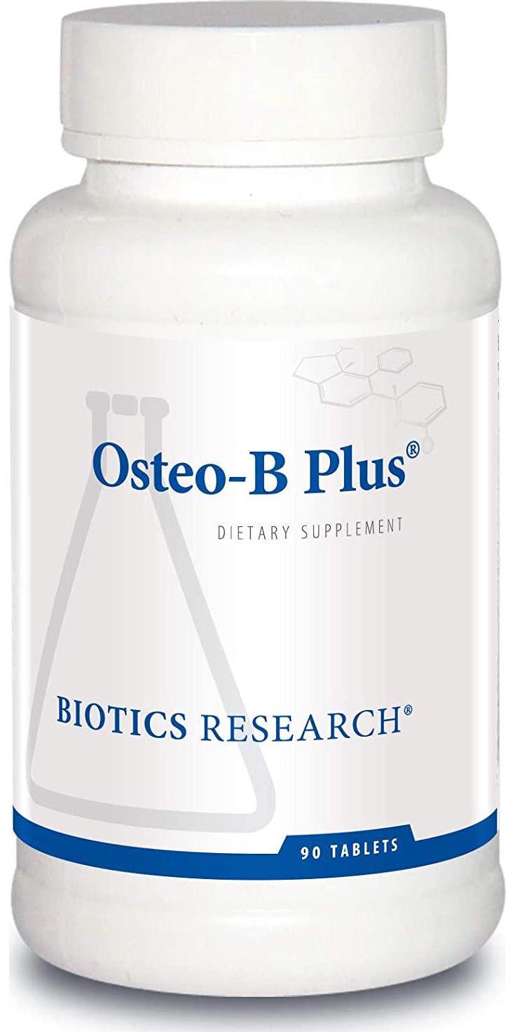 Biotics Research Osteo B Plus Optimal Bone Health Support, Ca Mg K, Healthy Aging, Purified Chondroitin Sulfates 90 Tablets