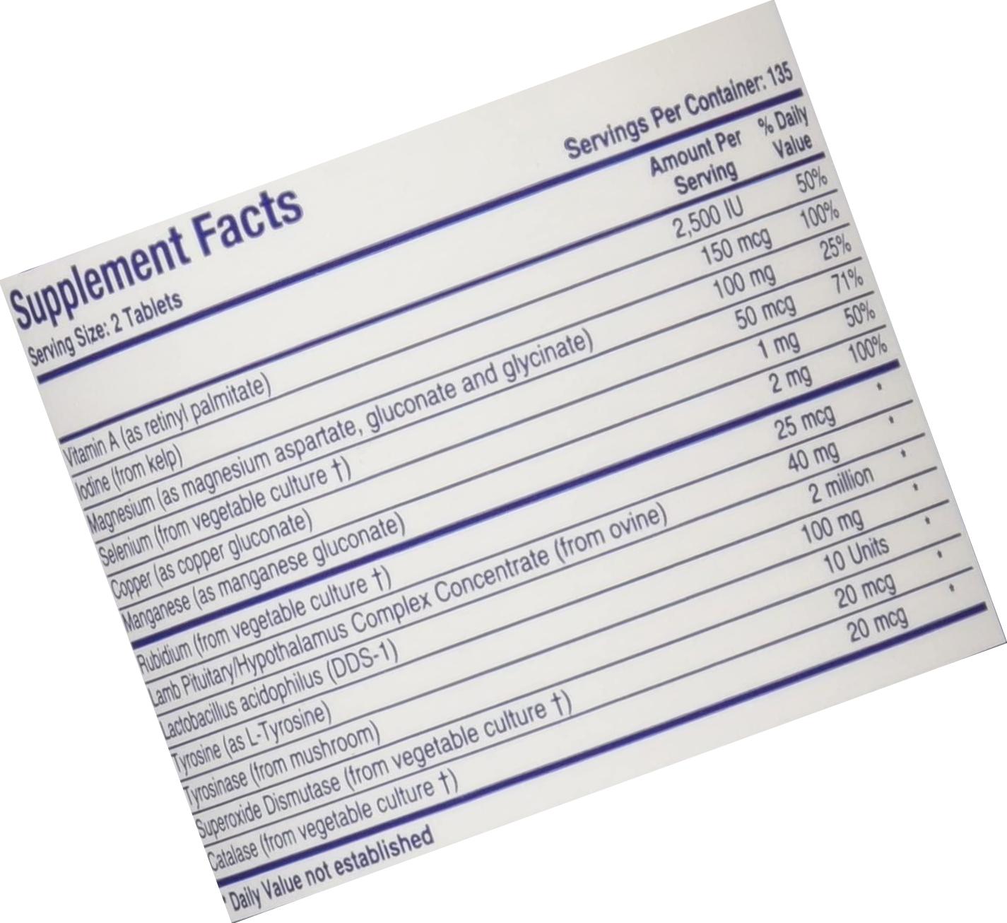 Biotics Research Thyrostim - 270 Tablets