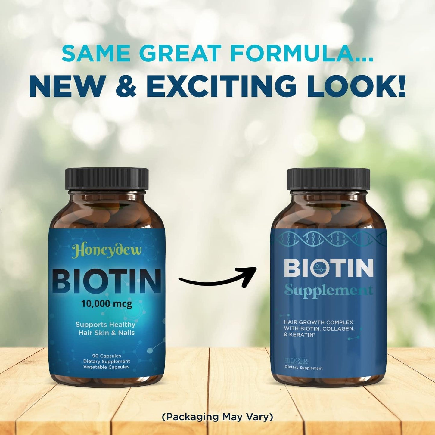 Biotin 10000mcg Hair Growth Vitamins - Natural Biotin Hair Vitamins for Faster Hair Growth Treatment and Nail Strengthener - Biotin for Hair Growth with Hair Skin and Nails Vitamins for Hair Regrowth