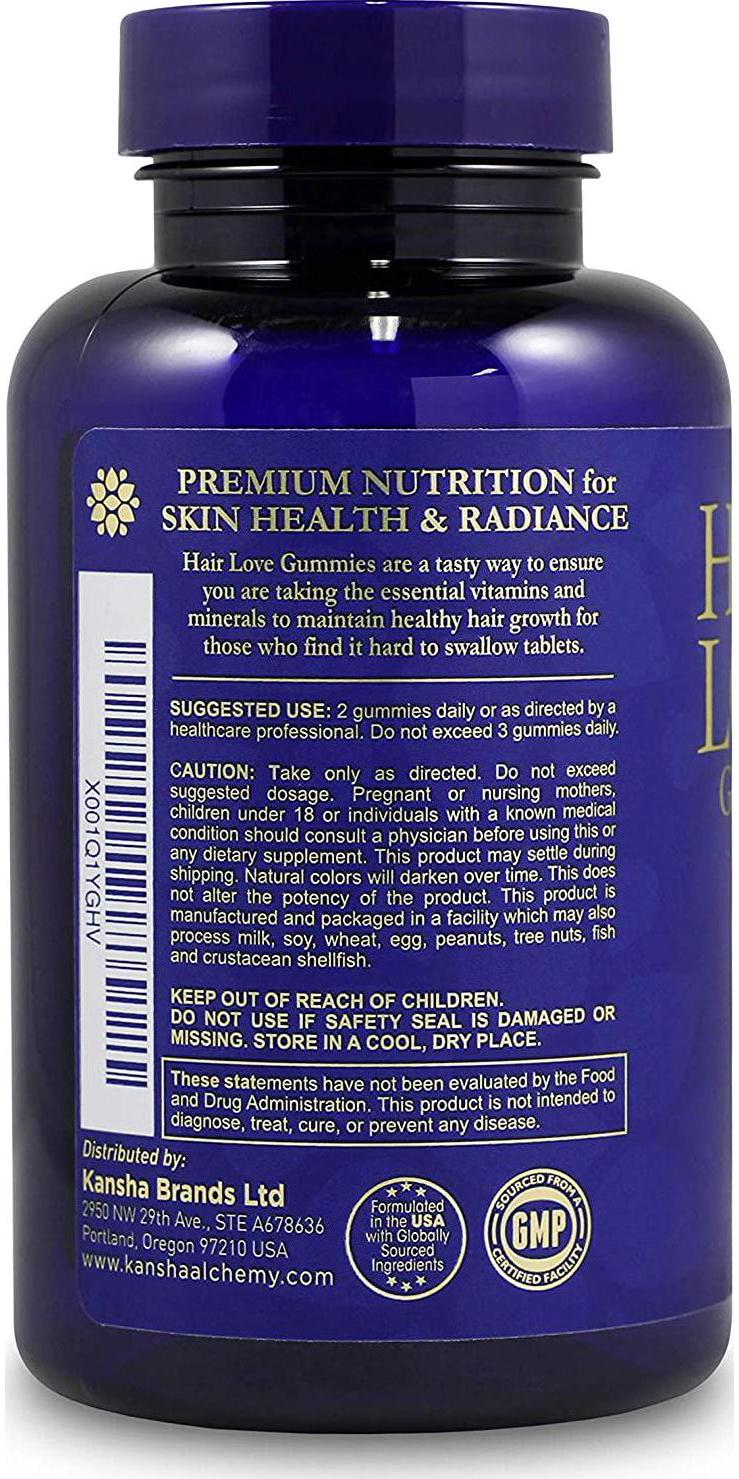 Biotin Gummies, Hair Growth Vitamins for Faster Hair Growth, Vitamin Gummies with Biotin 5000mcg, Nail Vitamins, Thickening Hair Vitamins, Thinning Hair Beard Regrowth, for Women and Men, 60 Gummies