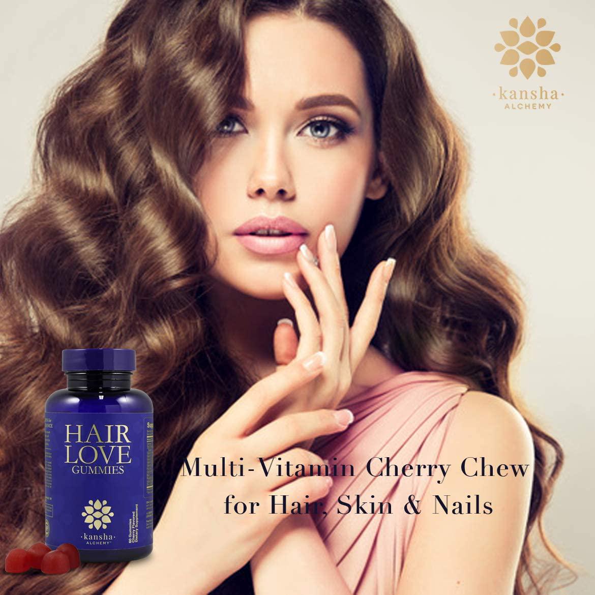 Biotin Gummies, Hair Growth Vitamins for Faster Hair Growth, Vitamin Gummies with Biotin 5000mcg, Nail Vitamins, Thickening Hair Vitamins, Thinning Hair Beard Regrowth, for Women and Men, 60 Gummies