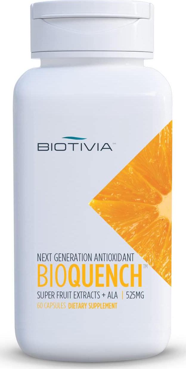 Biotivia, Bio Quench Super Antioxidant, 13,580 ORAC, Dietary supplement, 60 Veg Capsules