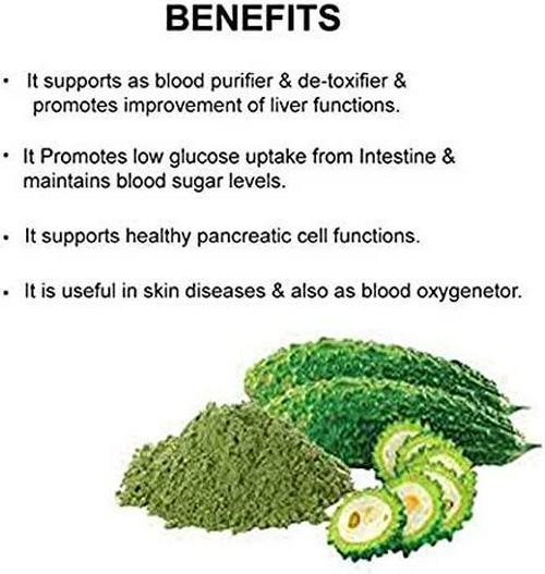 Bitter Melon Powder - 1 Pound / 16 Oz (Momordica Charantia/Karela Fruit Powder) | Ayurvedic herb for Blood Sugar Control and Improves Liver Function | Herbal Supplement for Skin and Stomach