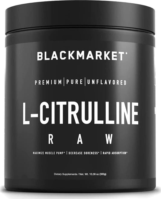 BlackMarket - Raw L-Citrulline, 300 Grams