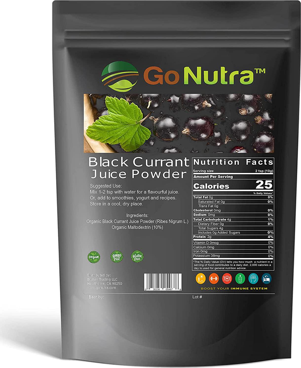 Black Currant Powder Ribes Nigrum 1lb Antioxident Anthocyanin Blackcurrant Berry