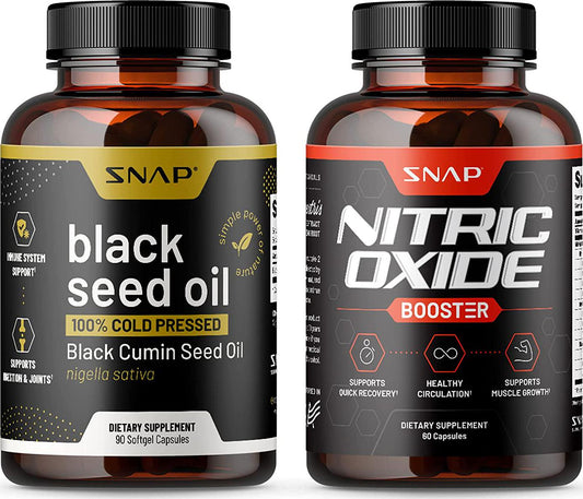 Black Seed Oil + Nitric Oxide Booster (2 Products)