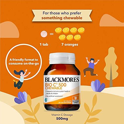 Blackmores Bio C Chewable 500 - 50 Tablets