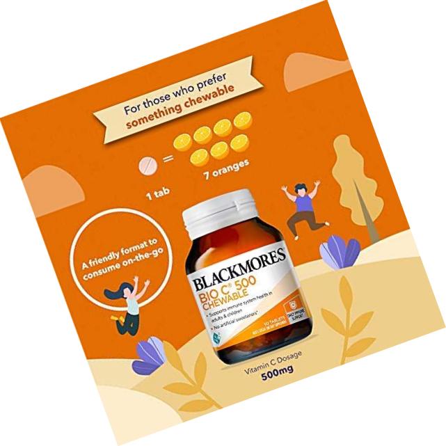 Blackmores Bio C Chewable 500 - 50 Tablets