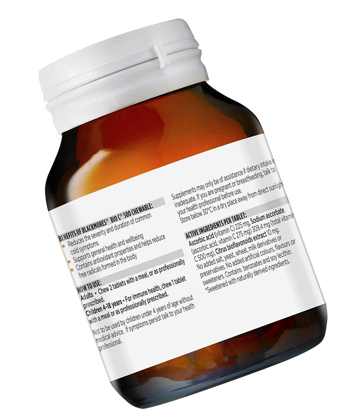 Blackmores Bio C Chewable 500 - 50 Tablets