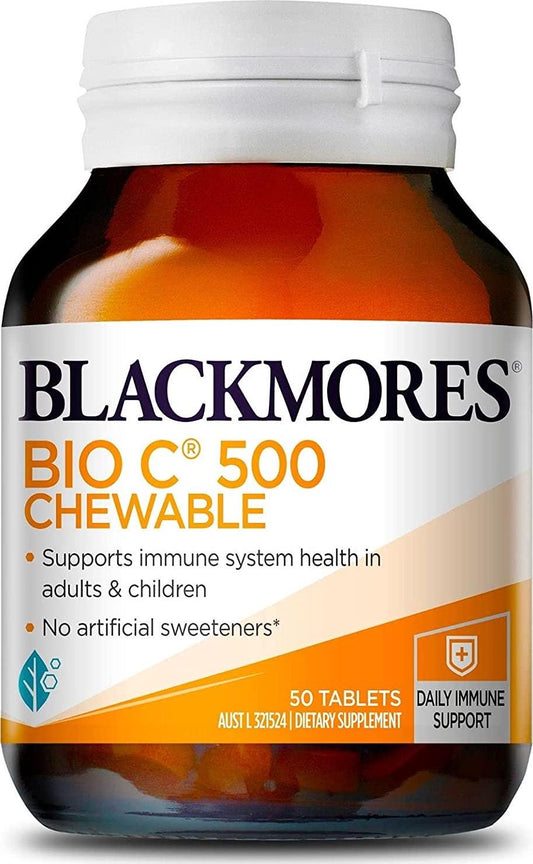 Blackmores Bio C Chewable 500 - 50 Tablets