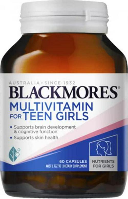 Blackmores Blackmores Multivitamin For Teen Girls (60), 60 count