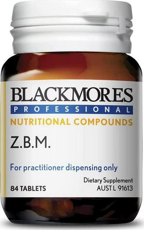 Blackmores Celloids Professional Z.B.M 84 Tablets