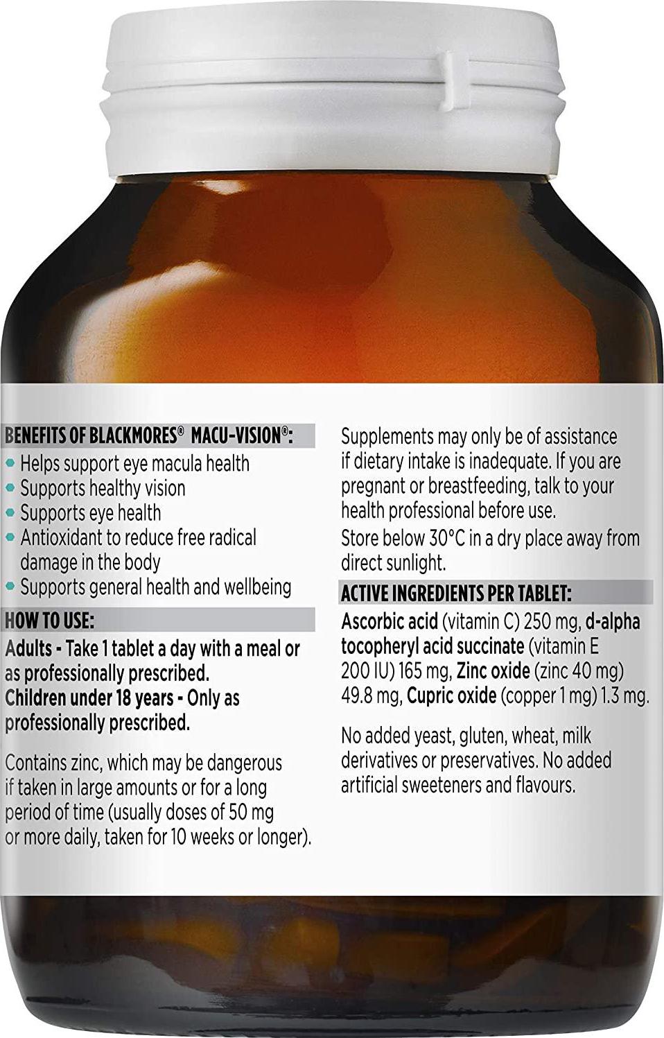 Blackmores Macu-Vision (90 Tablets)