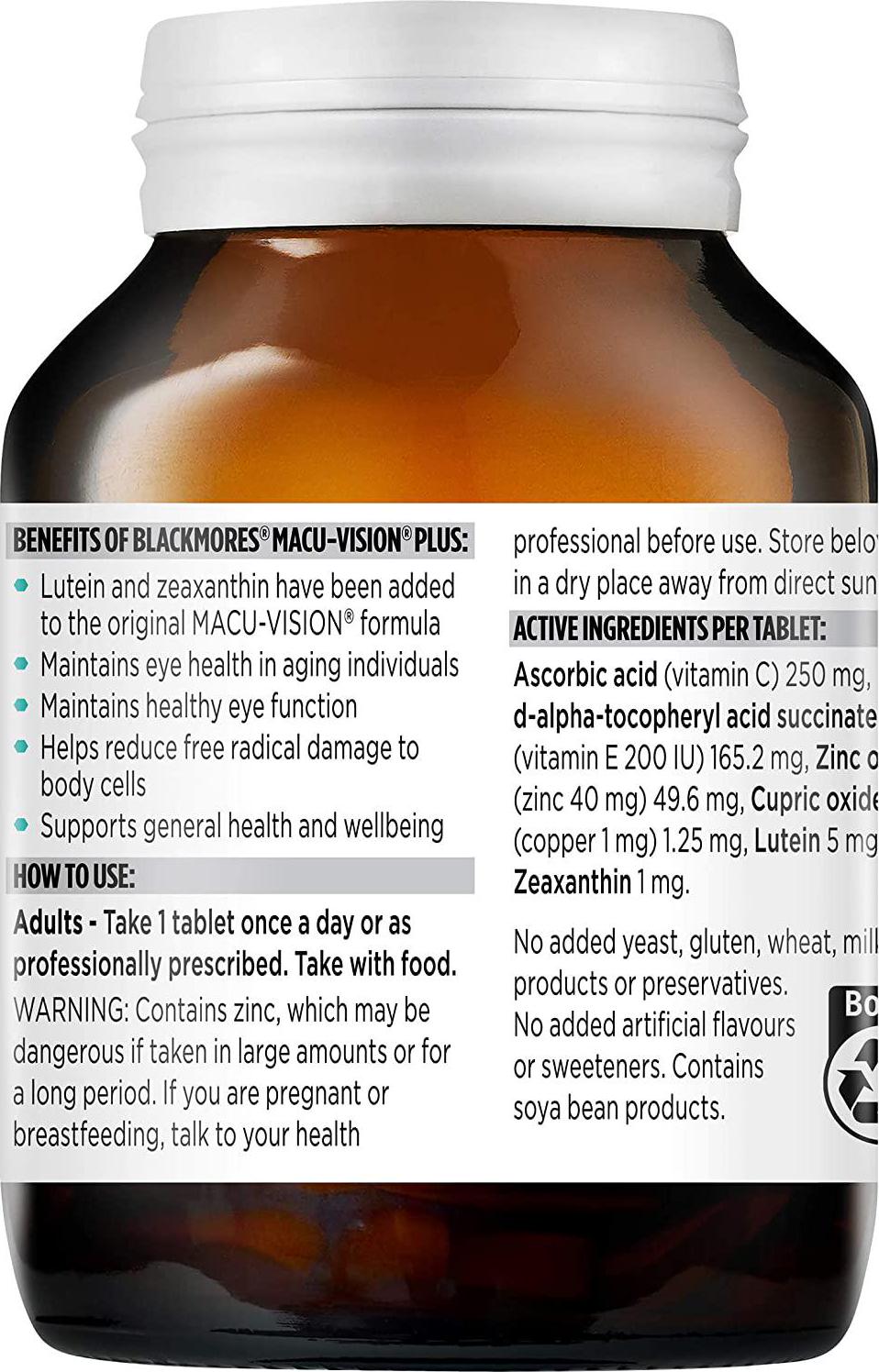 Blackmores Macu-Vision Plus (120 Tablets)