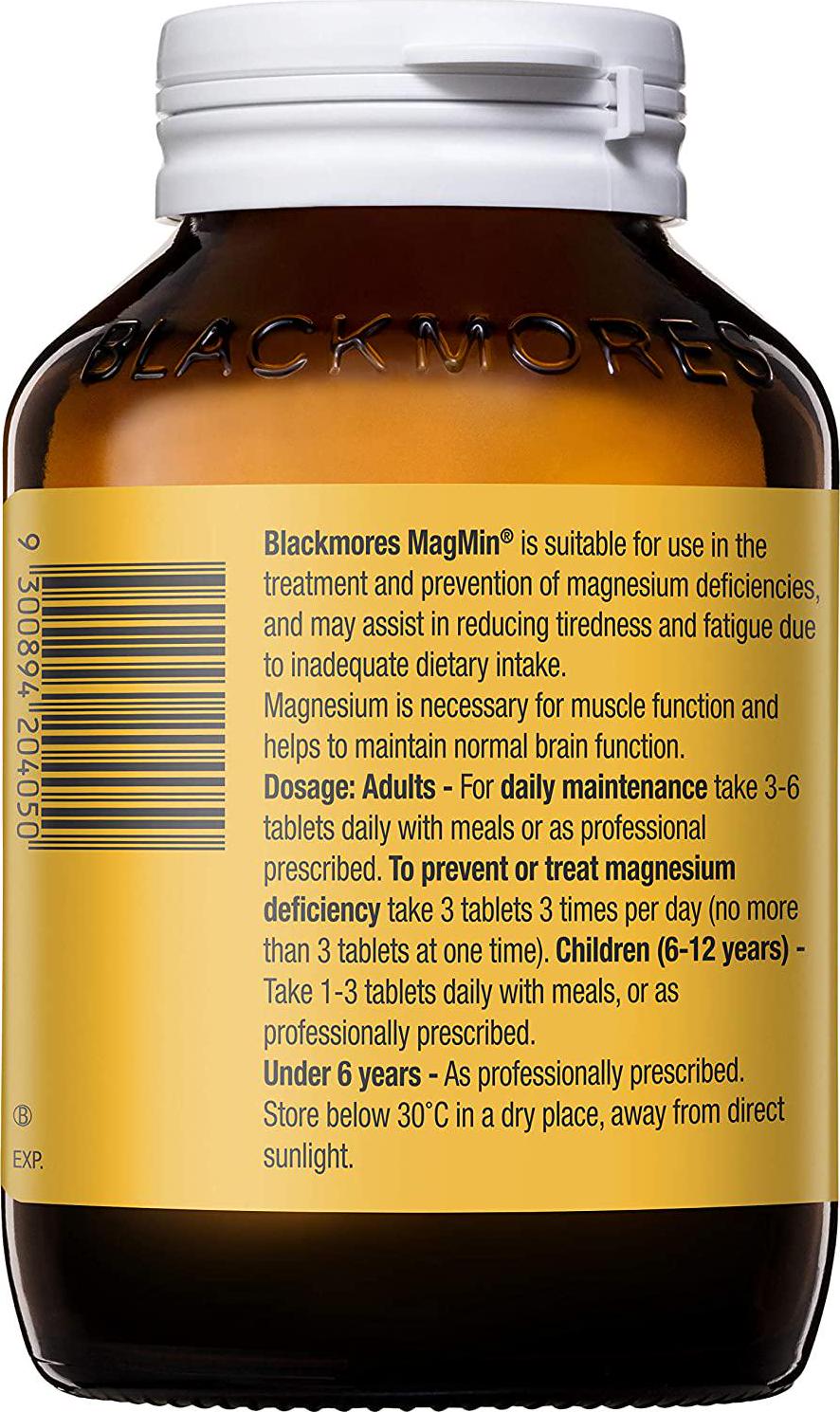 Blackmores MagMin (250 Tablets)