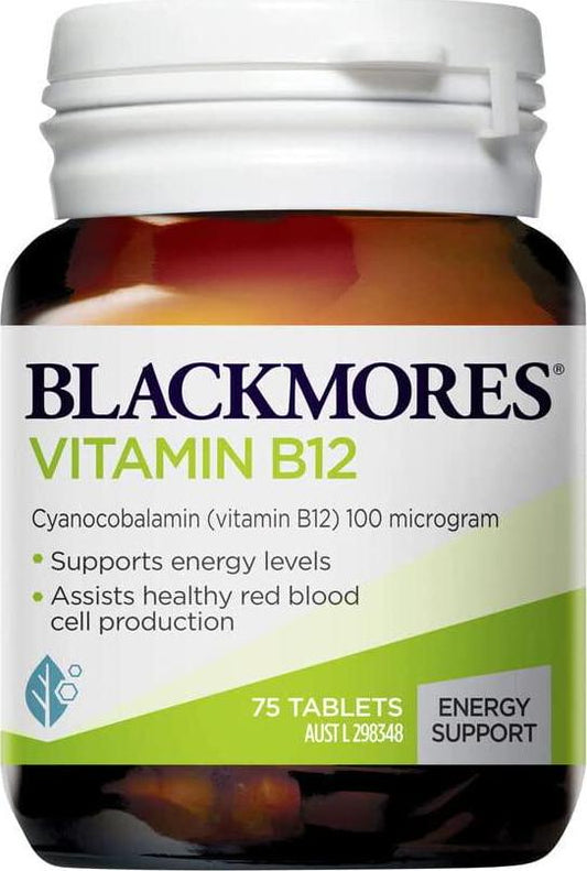 Blackmores Vitamin B12 (75 Tablets)