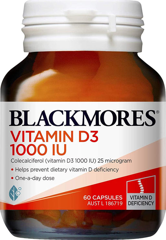 Blackmores Vitamin D3 1000IU (60 Tablets)