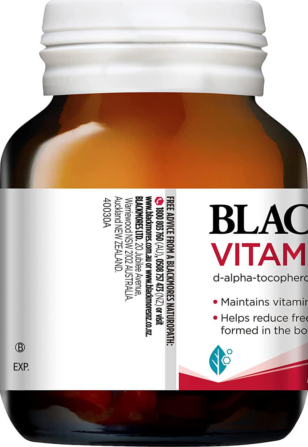 Blackmores Vitamin E 250IU 50 Capsules