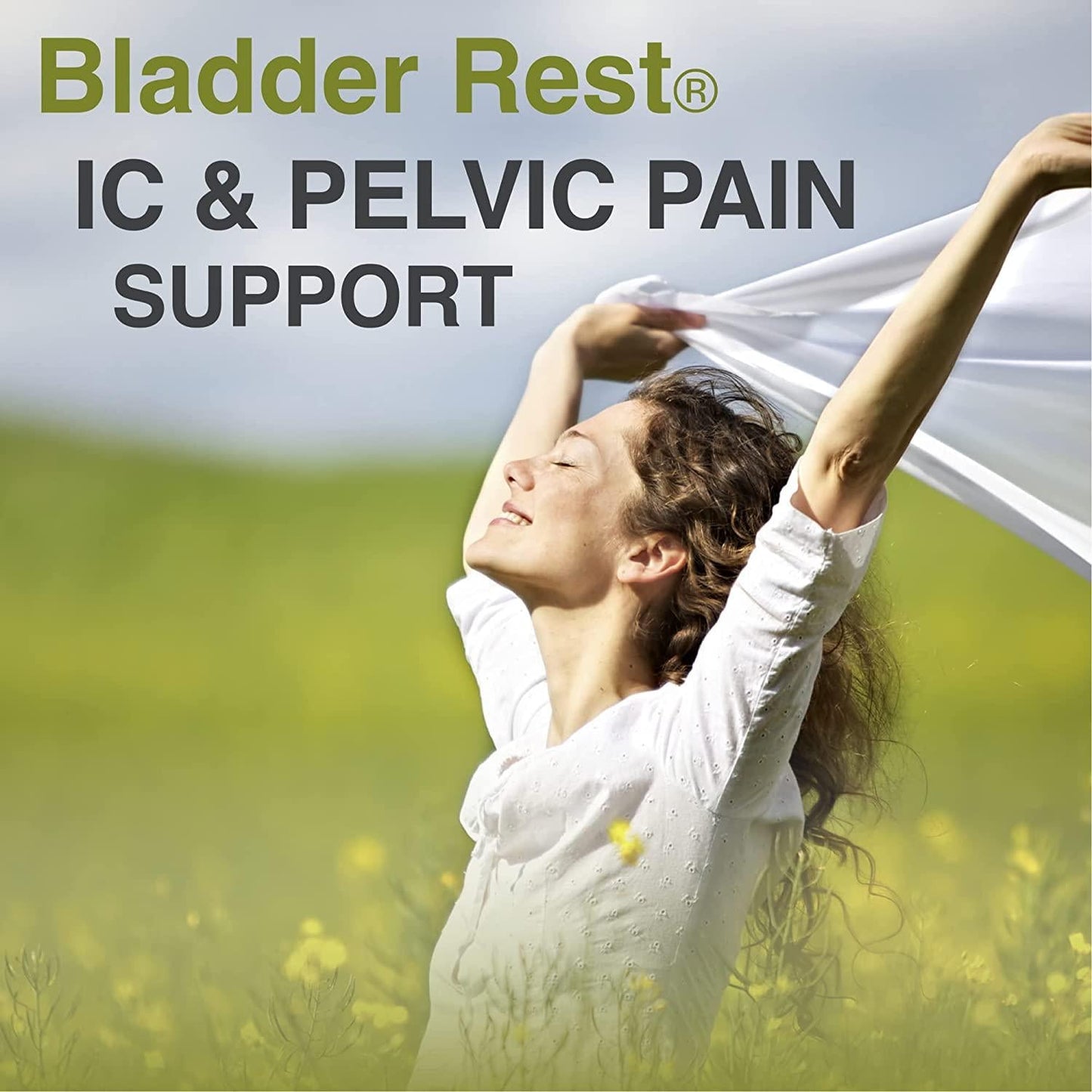 Bladder Rest - Next Generation Bladder Health Formula Designed to Provide Support to The Gag Layer of The Bladder. Inhibit Mast Cell Activity. Interstitial Cystitis and Bladder Pain Relief.