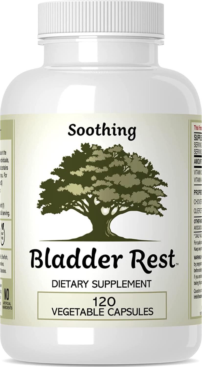Bladder Rest - Next Generation Bladder Health Formula Designed to Provide Support to The Gag Layer of The Bladder. Inhibit Mast Cell Activity. Interstitial Cystitis and Bladder Pain Relief.