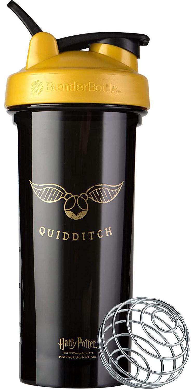 BlenderBottle Harry Potter Shaker Bottle Pro Series Perfect for Protein Shakes and Pre Workout, 28-Ounce, Quidditch