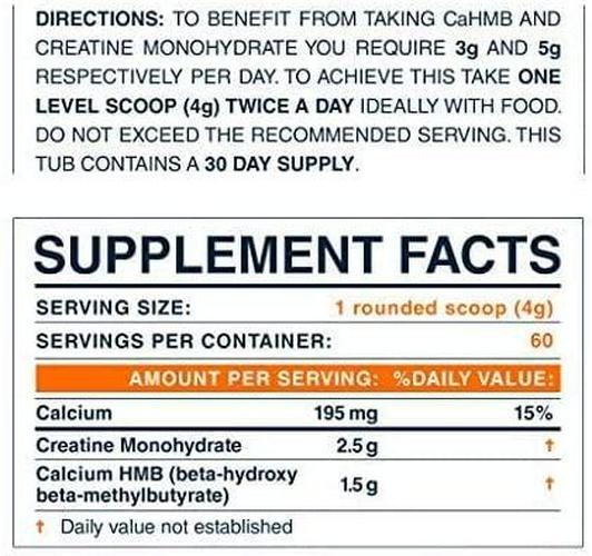 Blonyx Power and Strength Bundle, HMB+ Creatine and Egg White Protein Isolate, 30 Day Supply