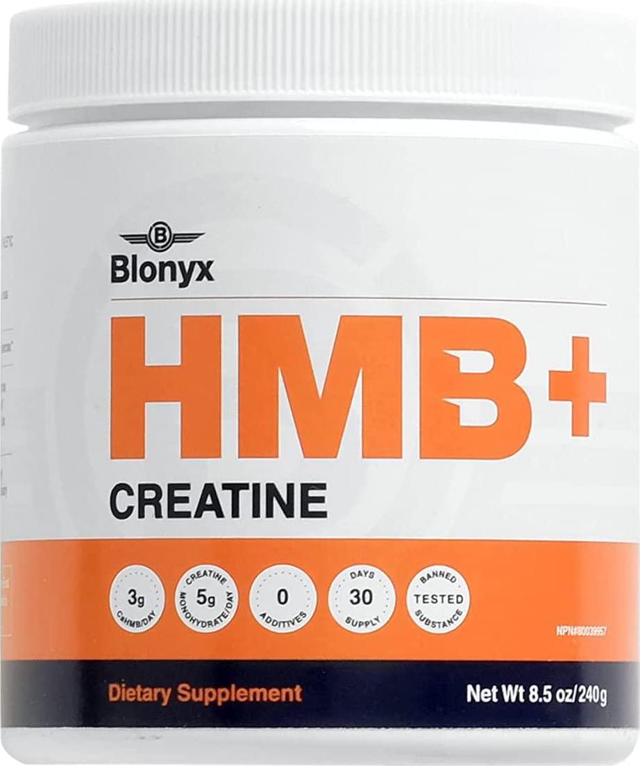 Blonyx Strength and Endurance Bundle, for High Intensity Training, HMB+ Creatine and Beta Alanine, 30 Day Supply