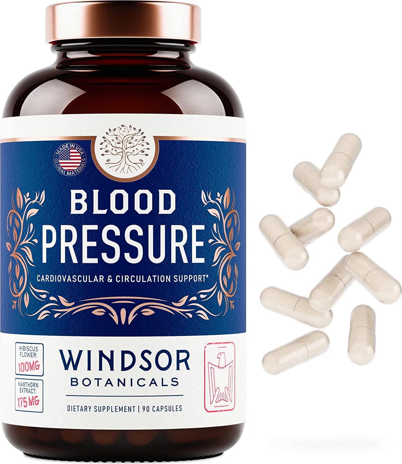 Blood Pressure Support Supplement Capsules