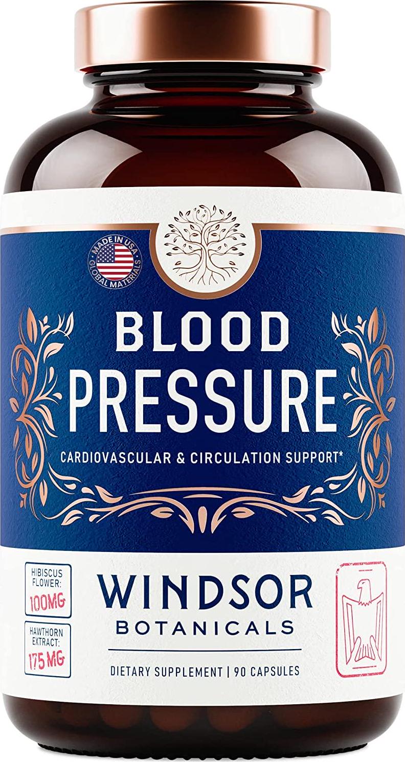 Blood Pressure Support Supplement Capsules