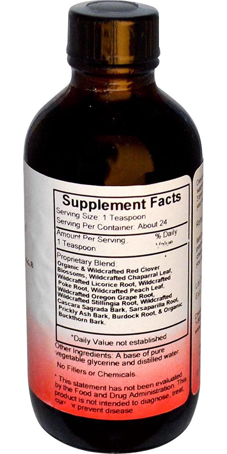 Bloodstream Cleanse Syrup (Replaces Red Clover Combination) - 4 oz - Liquid