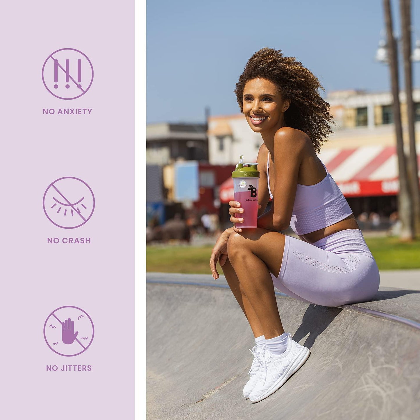 Bloom Nutrition High Energy Pre Workout Powder | Keto Friendly Sugar Free Drink Mix with Amino Acids, Beta Alanine, and Natural Caffeine from Green Tea Leaf Extract (Mango Tango)