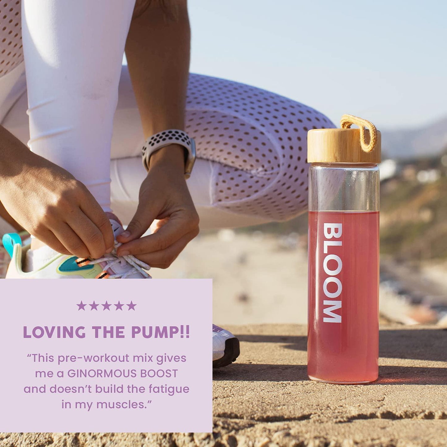 Bloom Nutrition High Energy Pre Workout Powder | Keto Friendly Sugar Free Drink Mix with Amino Acids, Beta Alanine, and Natural Caffeine from Green Tea Leaf Extract (Mango Tango)