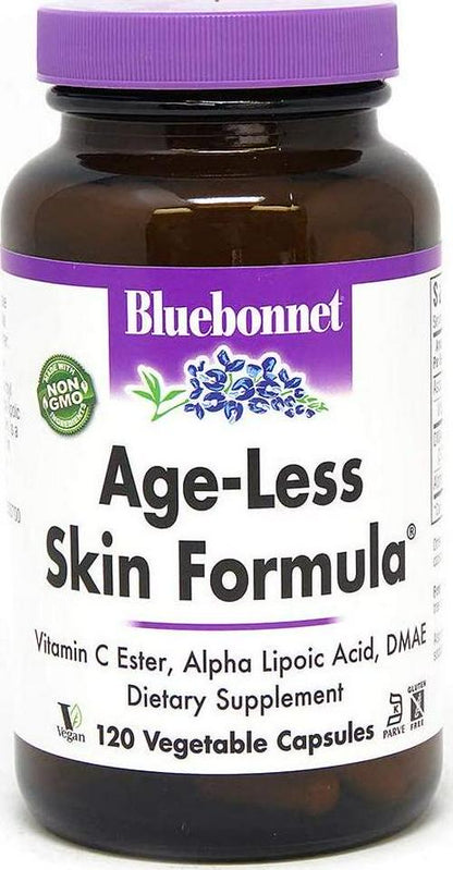 BlueBonnet Age-Less Skin Formula Capsules, 120 Count